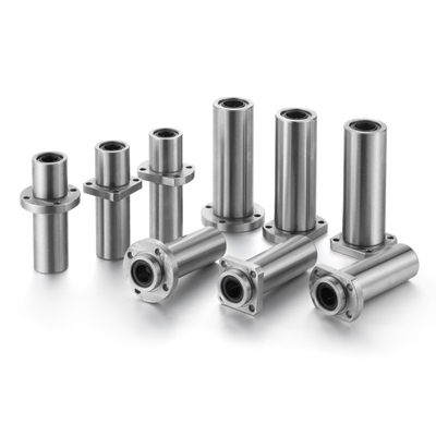 40mm ID Precision Silver CNC Linear Motion Guide Bearing LMWK40LUU