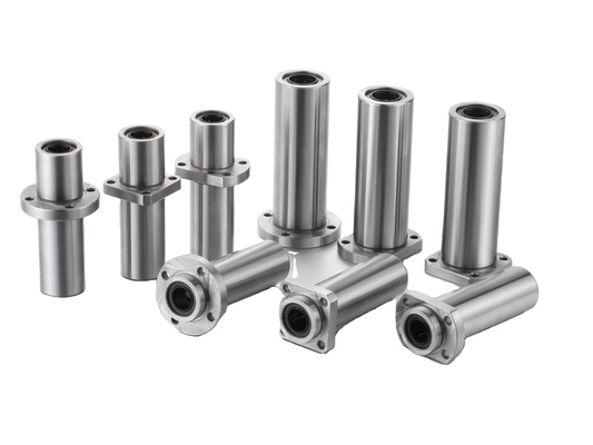 20mm Round Flange Linear Bearing For Sliding Shafts Anticorrosive