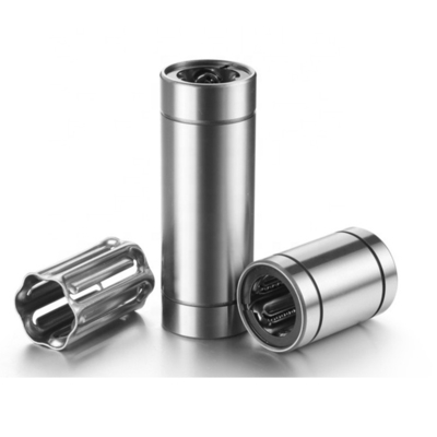 GCR15 Steel Retainer Linear Slide Bearing G6 Precision For Air Cylinder Tile Cutter LM60GA