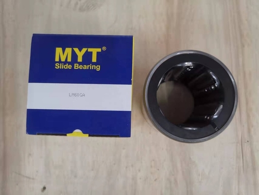 GCR15 Steel Retainer Linear Slide Bearing G6 Precision For Air Cylinder Tile Cutter LM60GA