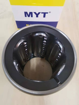 GCR15 Steel Retainer Linear Slide Bearing G6 Precision For Air Cylinder Tile Cutter LM60GA