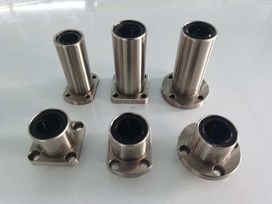 High Performance LMEK Series Linear Flange Bearing For Smooth Motion