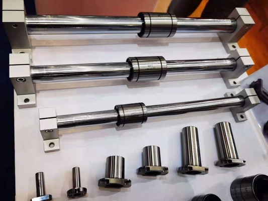 Smooth Flange Type 16mm LMES Series Linear Motion Guide Bearings For Engravers
