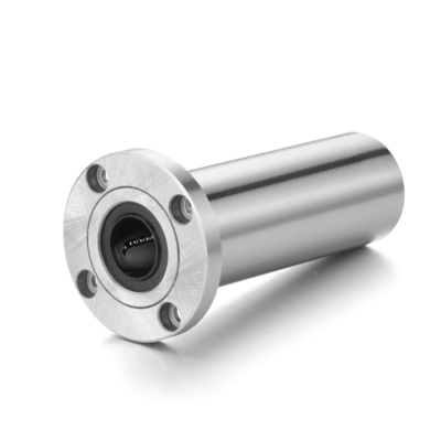 OEM SUS Steel Ball GCR15 Round Flange Bushing For Linear Motion