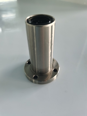 OEM SUS Steel Ball GCR15 Round Flange Bushing For Linear Motion