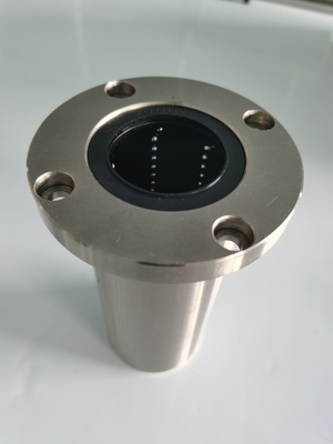 OEM SUS Steel Ball GCR15 Round Flange Bushing For Linear Motion