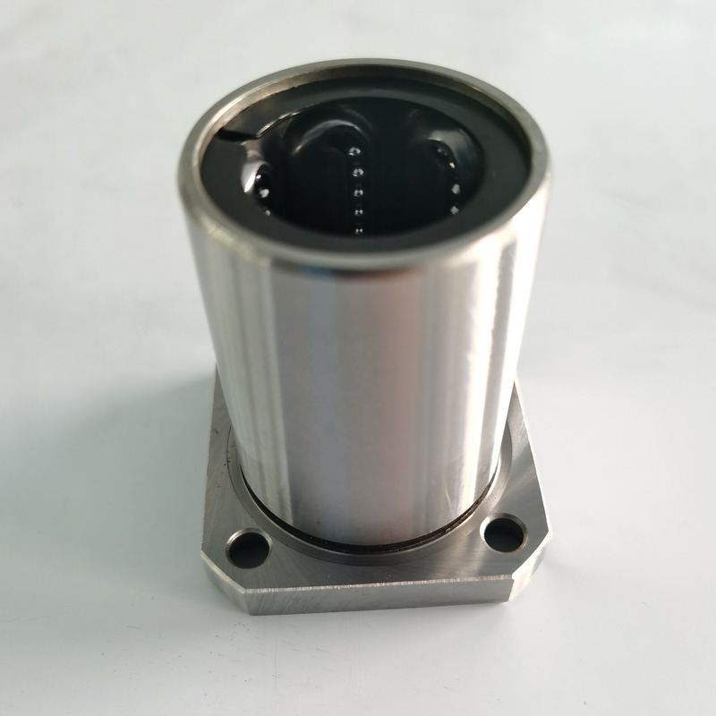 Retainer Type Flanged Linear Motion Ball Bearings with Metal Cage