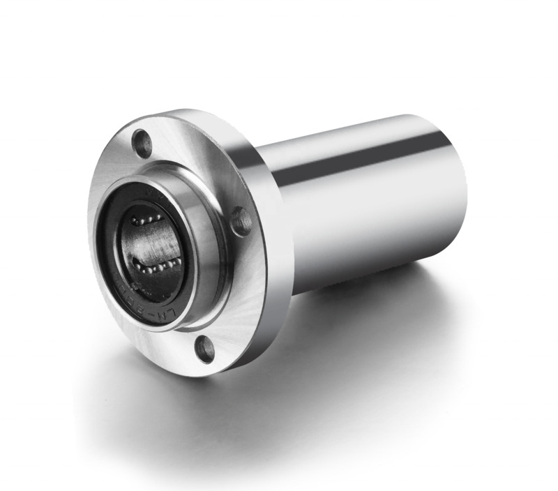 MYT Flange Linear Bearing Gcr15 Steel Round LMFP 16mm 20mm 25mm 30mm For CNC Machine