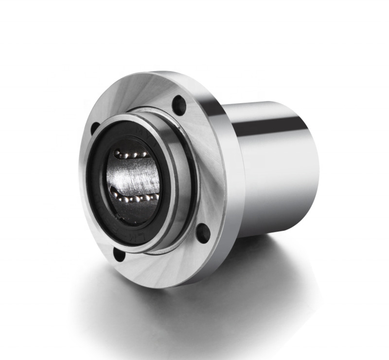 LMF25UU 25mm Round Flange Type Linear Motion Bearing Slide Bushing for Automatic Machinery